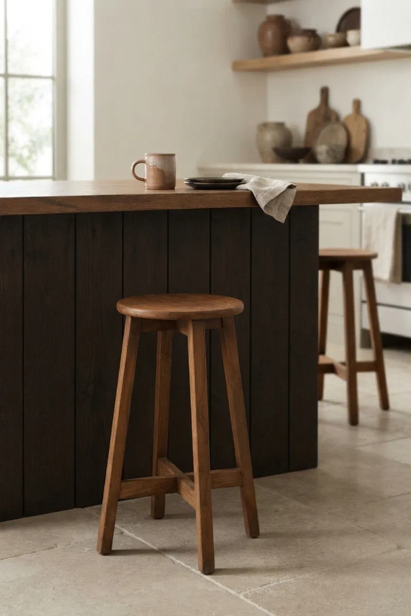 Kitchen seating idea for a more relaxed island setup