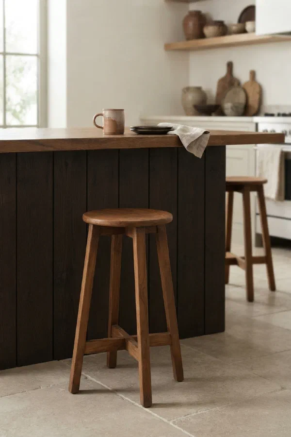 Kitchen seating idea for a more relaxed island setup
