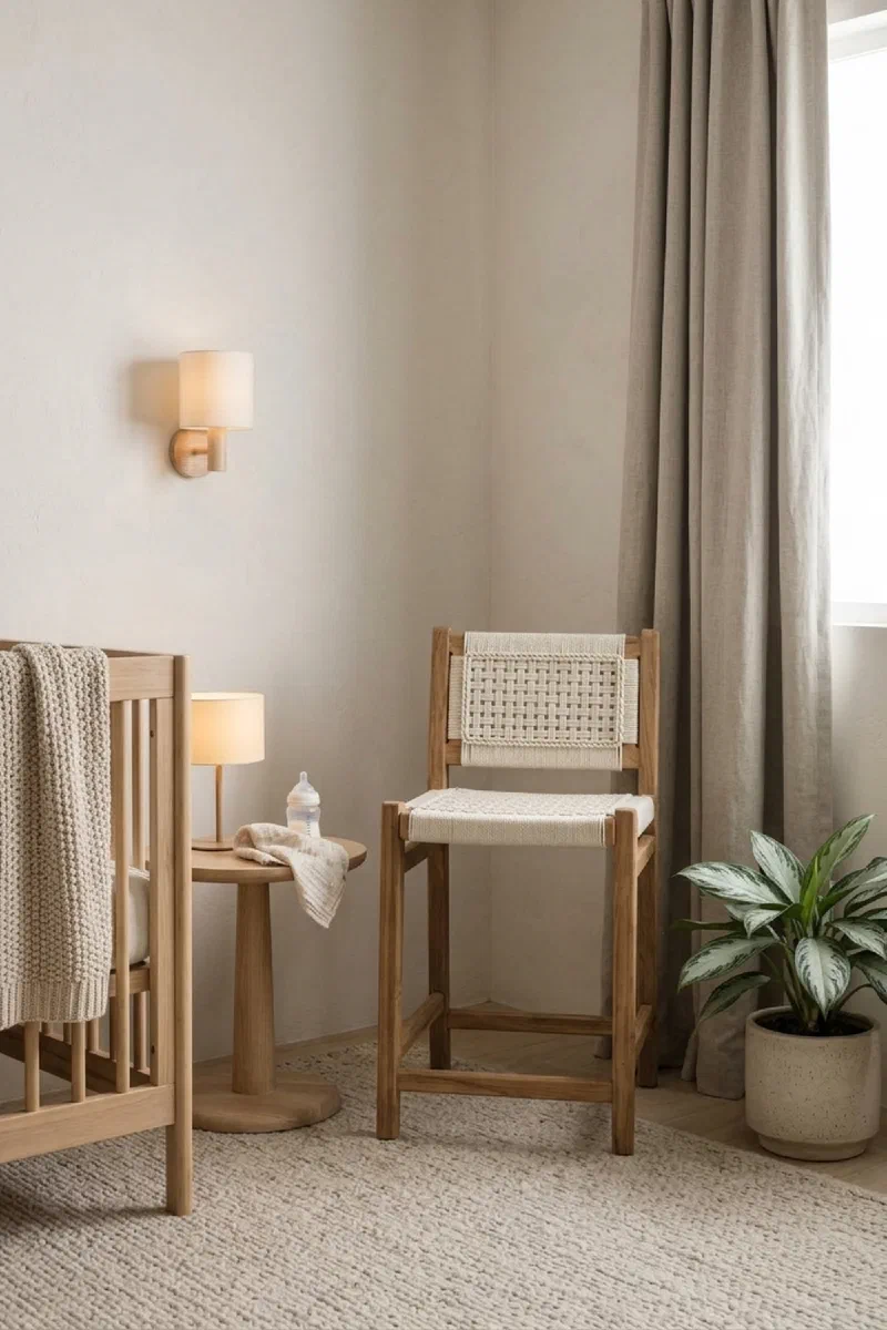 Nursery corner ideas for calmer feeding routines