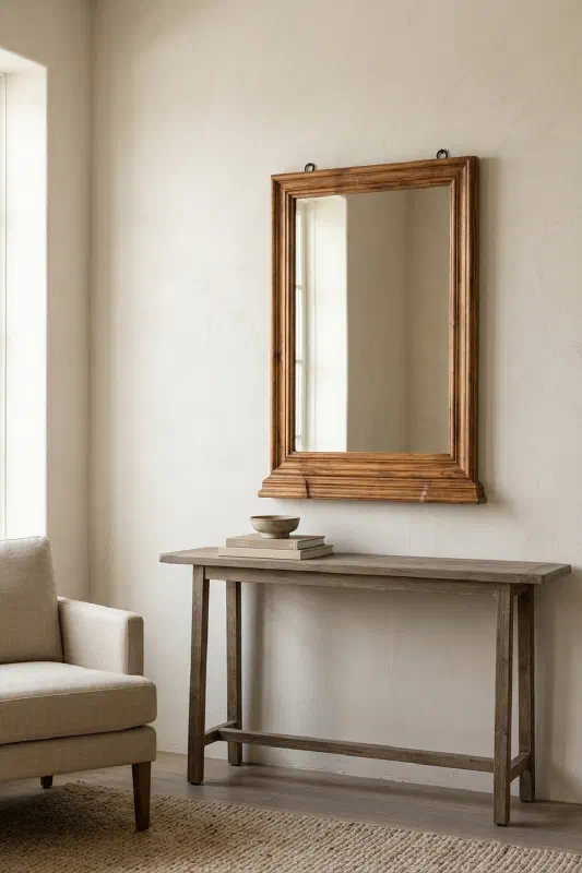 Living room wall idea for a brighter, more balanced focal point