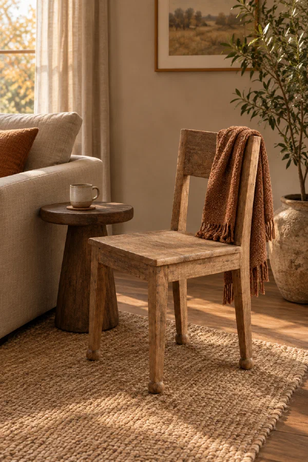 Living room hosting hack: compact extra seating