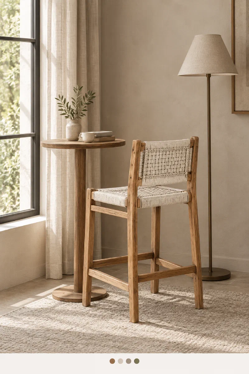Reading nook idea for a more defined empty corner
