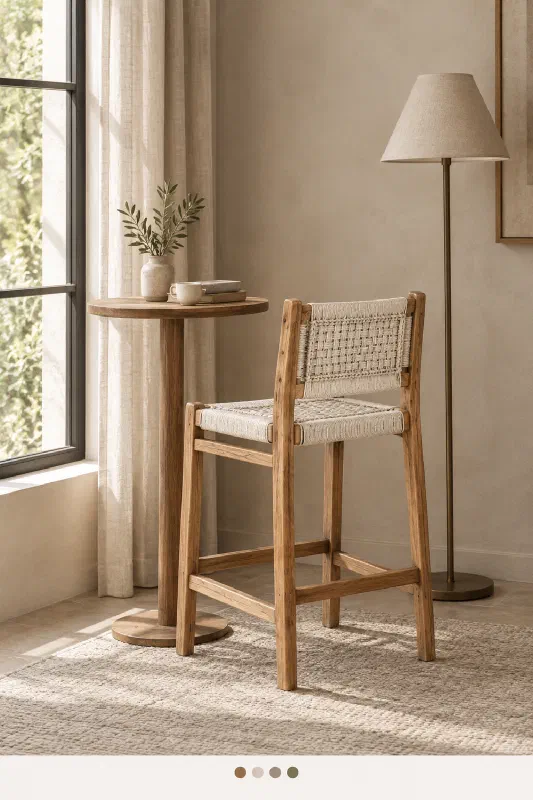 Reading nook idea for a more defined empty corner