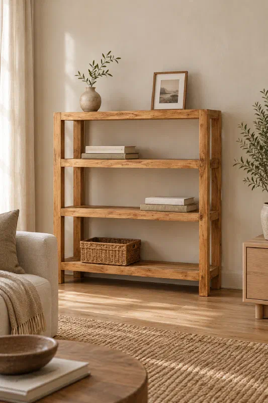 Living room vertical storage ideas for small spaces