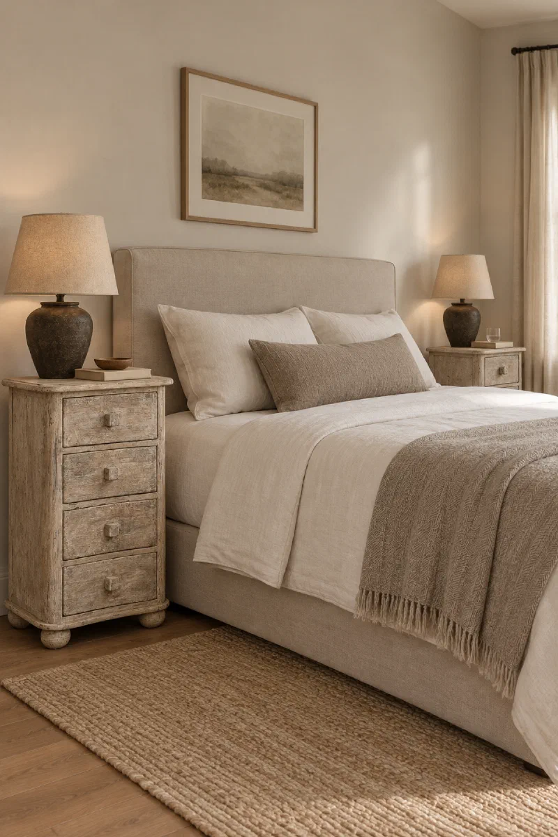 Bedroom decor ideas for a more balanced bedside setup