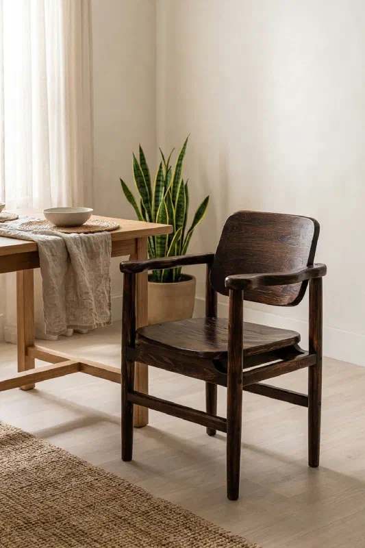 Dining room seating idea for cozier gatherings