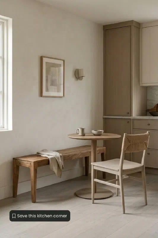 Kitchen decor ideas for a cozier breakfast-nook corner