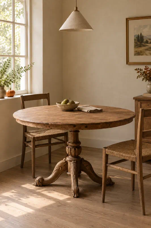 Dining room ideas for easier flow in a compact corner