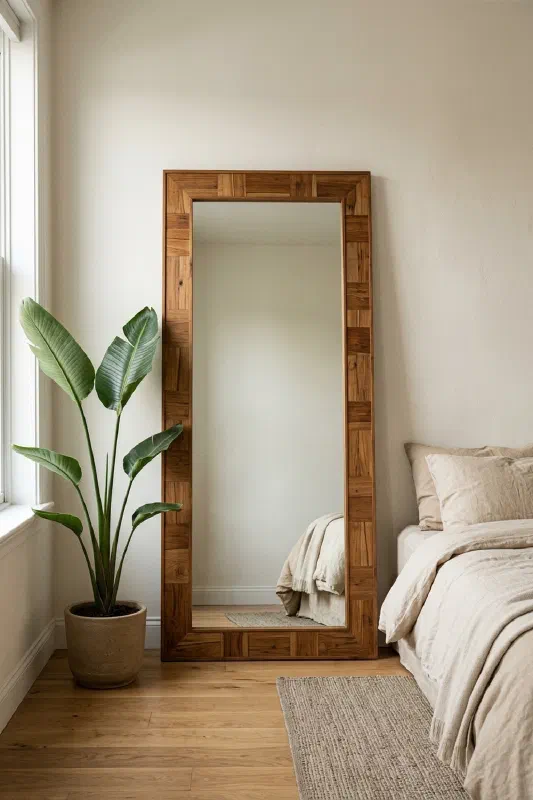 Room inspo for a brighter, more spacious bedroom corner