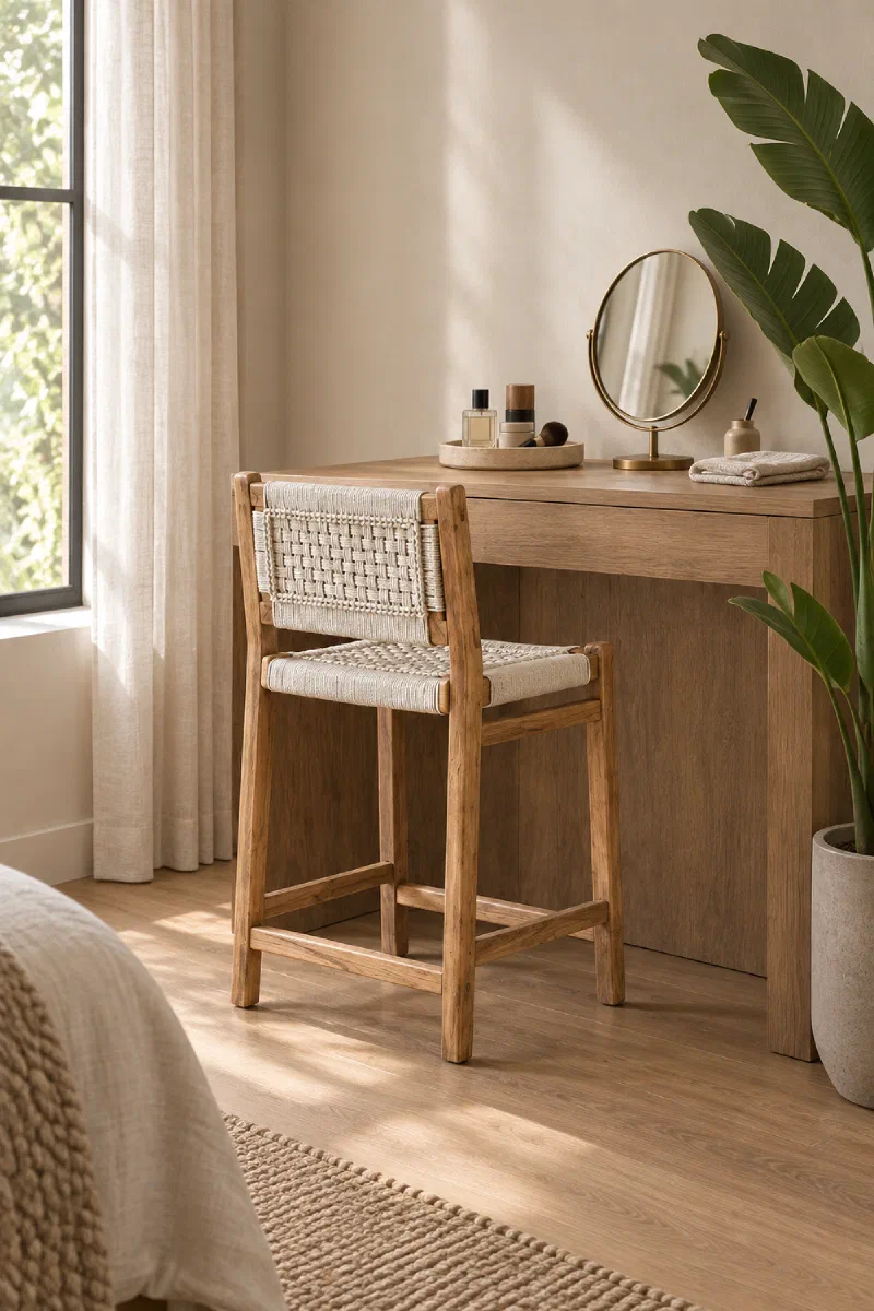 Bedroom decor ideas for a more useful dressing corner