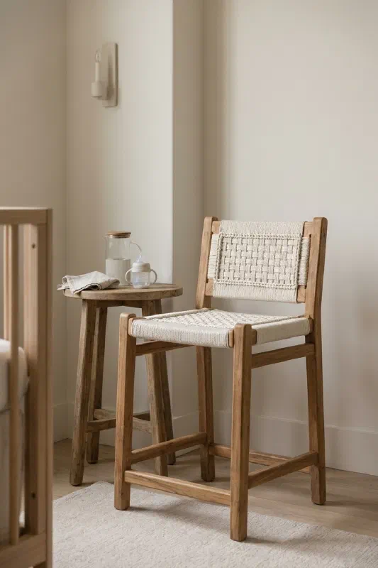 Nursery corner ideas for calmer feeding routines
