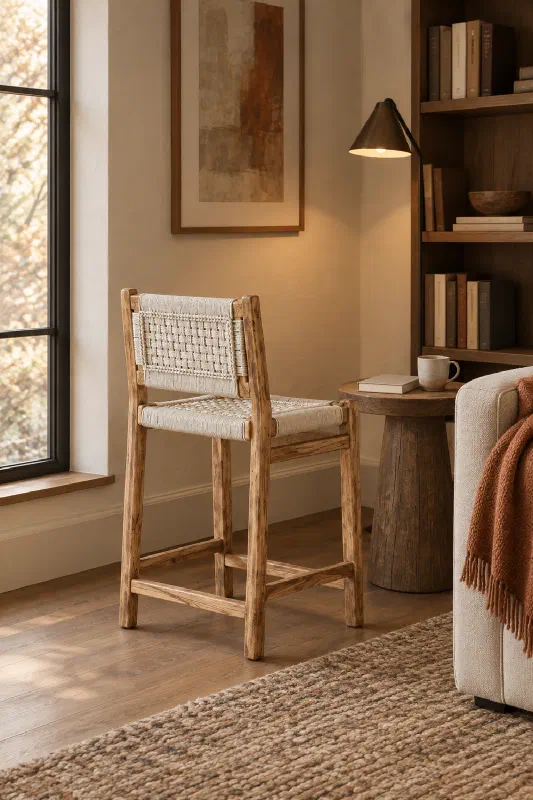 Living room decor ideas for a more layered reading corner