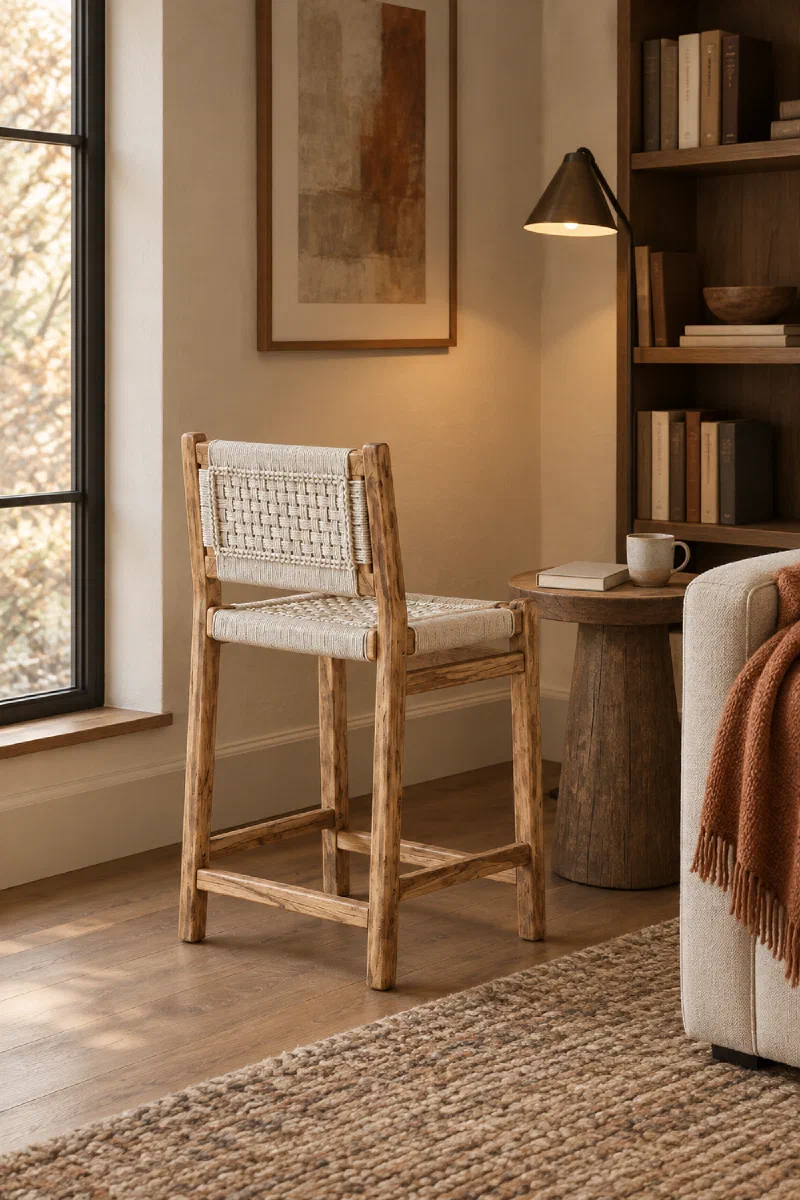 Living room decor ideas for a more layered reading corner