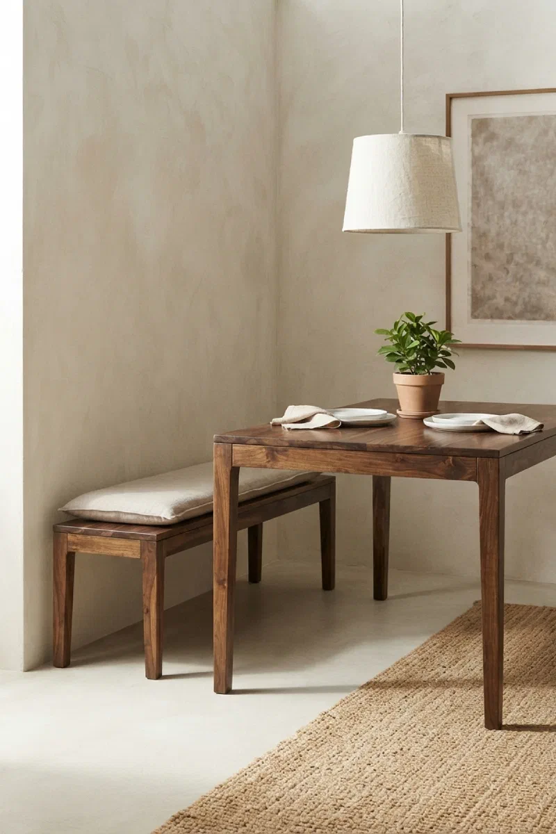 Cozy dining corner for everyday family meals