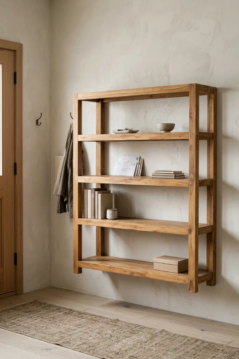 Entryway landing spot ideas for a calmer drop zone