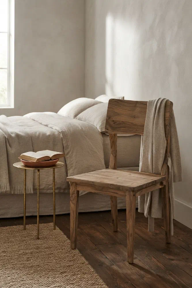 Layer your bedroom with the Pear Chair
