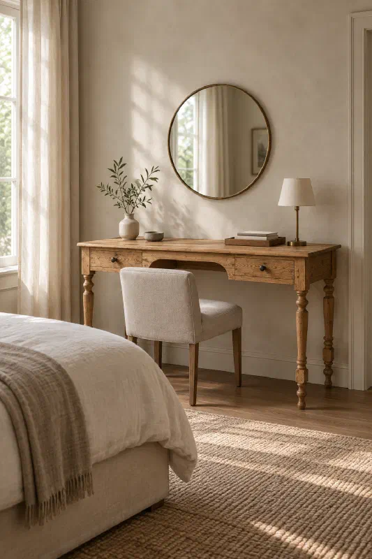 Guest bedroom idea: add a desk that works harder