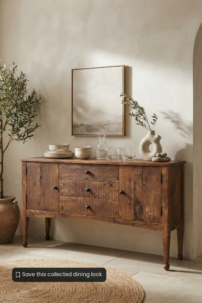 Need a sideboard that displays your ceramics?