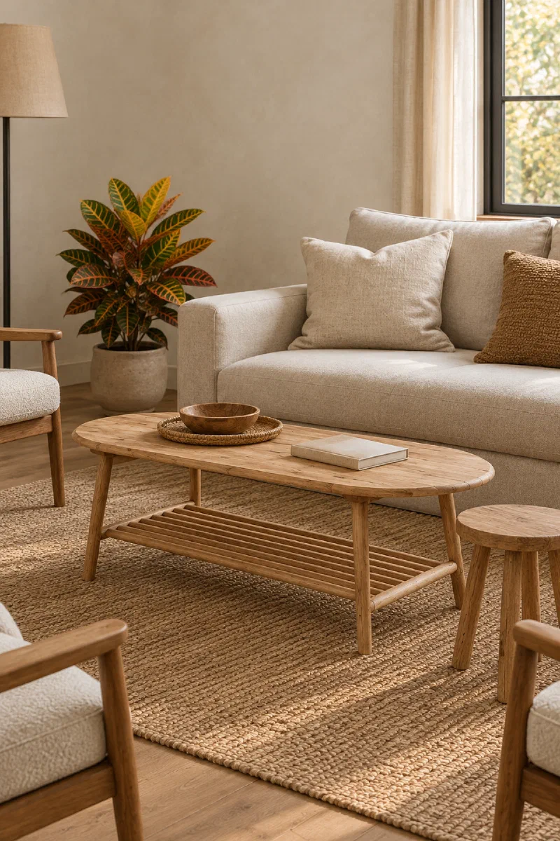 Living room decor ideas: Layered autumn lounge